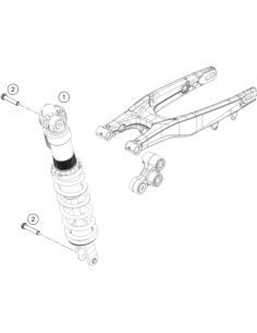Shock Absorber 450 Xc-f 2021 (KTM/HVA/GG) St:50