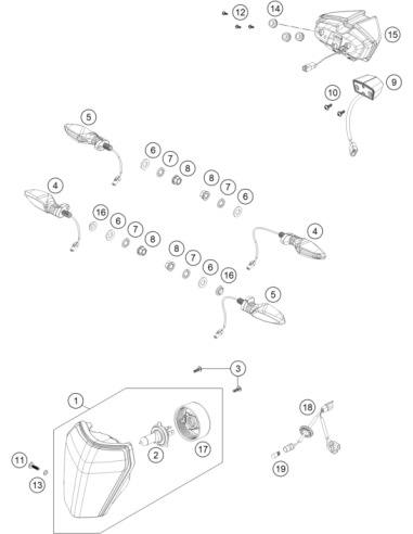 Turn Signal Bushing (KTM/HVA/GG)