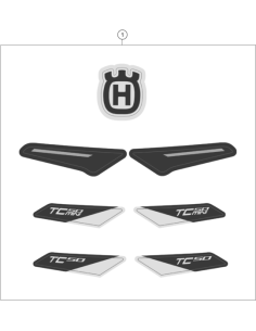 Graphics KIT TC 50 / Mini 2021 (KTM/HVA/GG)