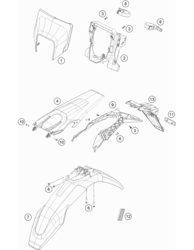 License Plate Holder Support Extension...