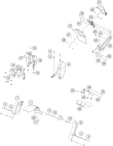 Absorbing Element Silicone IN (KTM/HVA/GG)