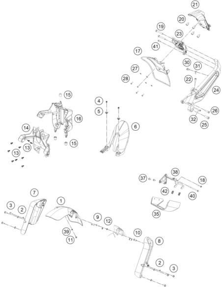 Absorbing Element Silicone IN (KTM/HVA/GG)