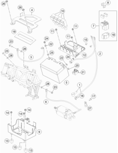Retaining Bracket (KTM/HVA/GG)