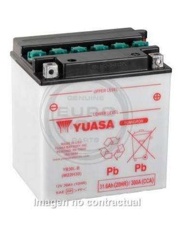 Bateria Yuasa YB30L-B Dry Charged