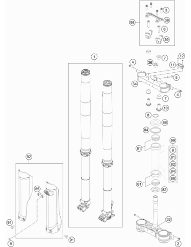 Fork 250 SX 2021 (WP)