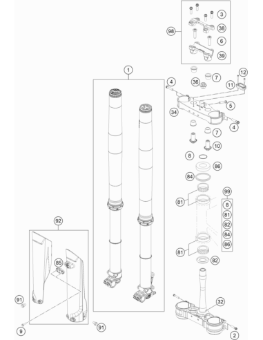 Fork 450 Xc-f 2021 (WP)