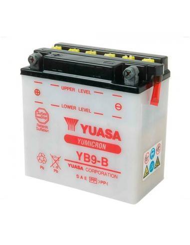 Bateria Yuasa YB9-B Combipack (con acido)