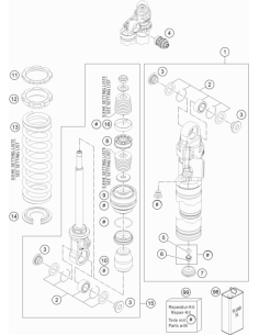 Spring Retainer 27x57x2 (KTM/HVA/GG) 2