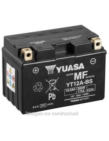 Bateria Yuasa YT12A-BS Combipack (con acido)