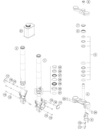 Shaft Seal SKF 43x52,9x11,4 Black (WP)