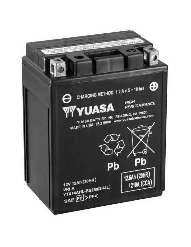 Bateria Yuasa YTX14AHL-BS Combipack (con acido)