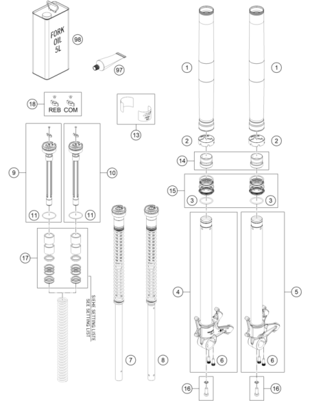 Stroke Indicator D43 RED (KTM/HVA/GG)
