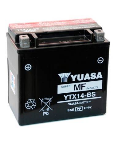 Bateria Yuasa YTX14-BS Combipack (con acido)