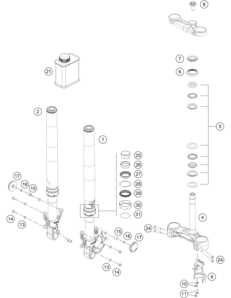 Fork Protection Ring D43 (WP)