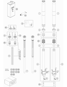 Main Spring (38.2) 7.5-320 Fork (WP)