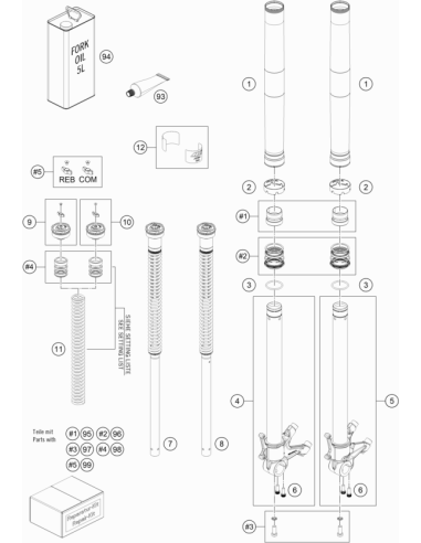 Main Spring (38.2) 7.5-320 Fork (WP)