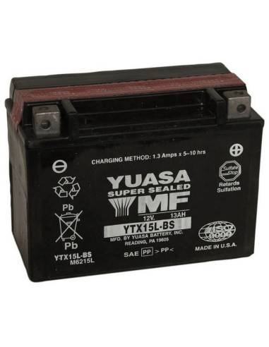 Bateria Yuasa YTX15L-BS Combipack (con acido)