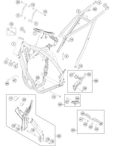 Brida 140/2,5mm Negra (KTM/HVA/GG)