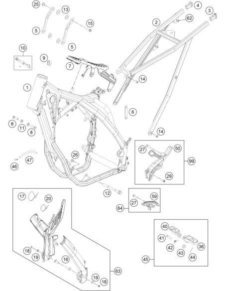 Brida 140/2,5mm Negra (KTM/HVA/GG)