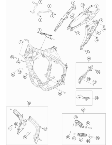 Brida 140/2,5mm Negra (KTM/HVA/GG)