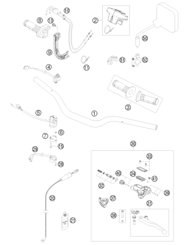 Brida 200/4,8 mm Negra (KTM/HVA/GG)