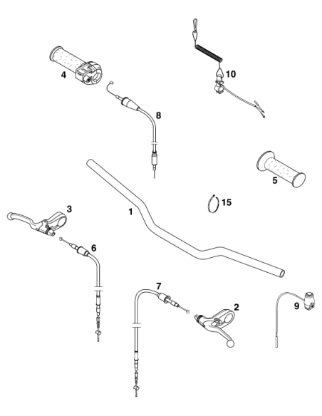 Brida 200/4,8 mm Negra (KTM/HVA/GG)