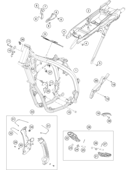 Brida 200/4,8 mm Negra (KTM/HVA/GG)
