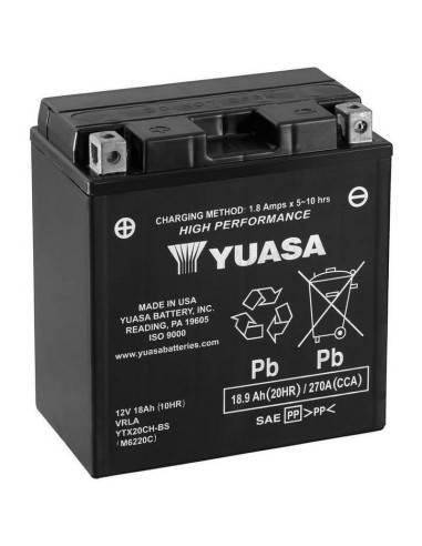 Bateria Yuasa YTX20CH-BS Combipack (con acido)