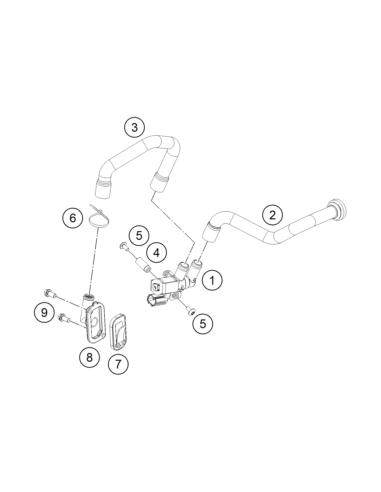Brida 200/4,8 mm Negra (KTM/HVA/GG)