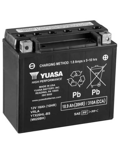 Bateria Yuasa YTX20HL-BS Combipack (con acido)