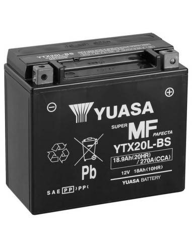 Bateria Yuasa YTX20L-BS Combipack (con acido)