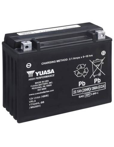 Bateria Yuasa YTX24HL-BS Combipack (con acido)