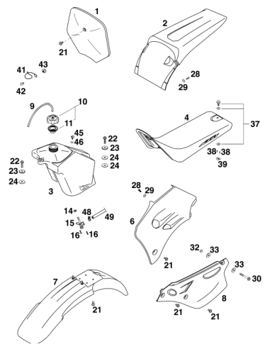 Quick Release Latchplate (KTM/HVA/GG)