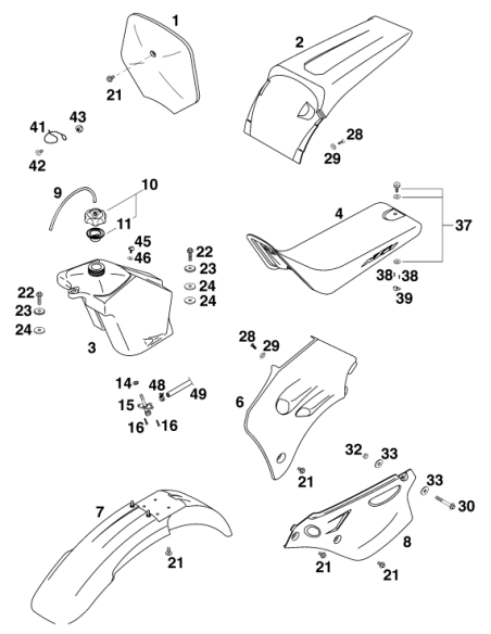 Quick Release Latchplate (KTM/HVA/GG)