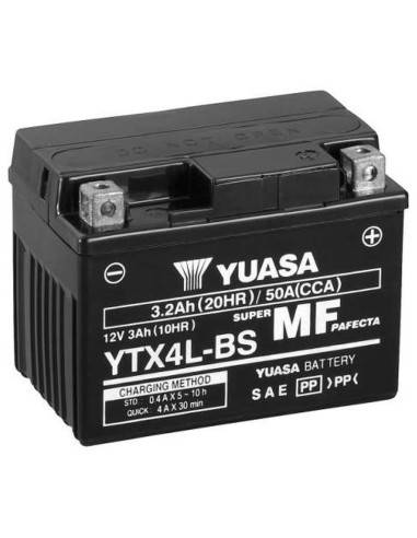 Bateria Yuasa YTX4L-BS Combipack (con acido)