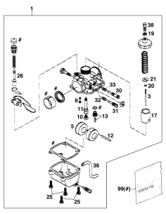 Spring Idle Adjust Screw (KTM/HVA/GG) 2