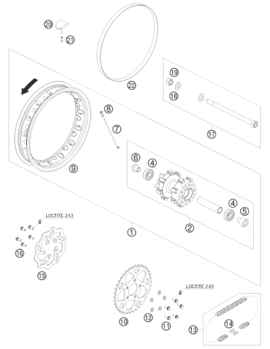 RIM Lock Cpl. 2004 (KTM/HVA/GG)