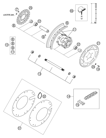 RIM Lock Cpl. 2004 (KTM/HVA/GG)
