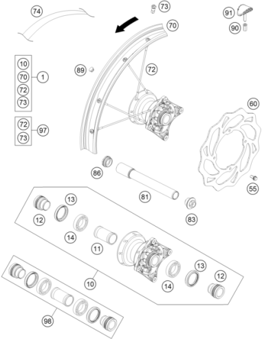 RIM Lock Cpl. 2004 (KTM/HVA/GG)