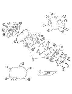 Angle Piece 50ccm LC 2001 (KTM/HVA/GG) 2