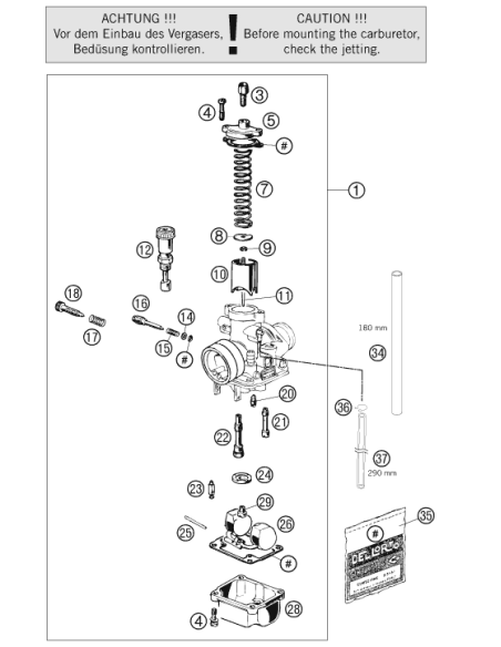 JET Needle W9 (KTM/HVA/GG)