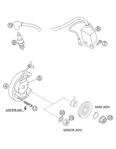 Washer 10,4x16,8x0,4 (KTM/HVA/GG)