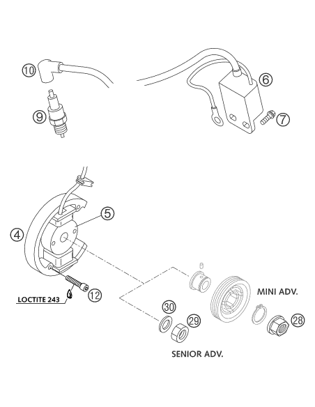 Washer 10,4x16,8x0,4 (KTM/HVA/GG)