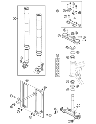 TOP Triple Clamp (WP)