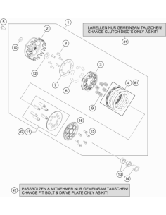 Axial Clutch Assembly (KTM/HVA/GG)