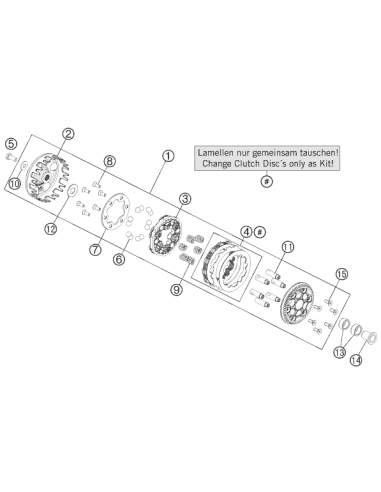 Ball Cage Assembly (KTM/HVA/GG)