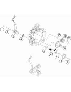 Kickstarter Shaft (KTM/HVA/GG)