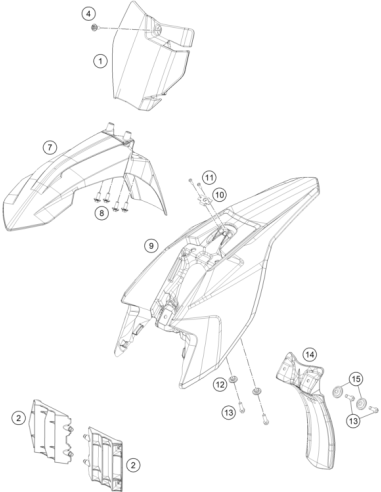 Radiator Protection (KTM/HVA/GG)