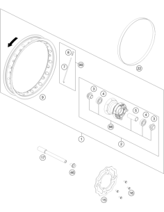 Distance Bushing (KTM/HVA/GG)
