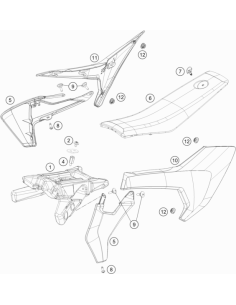 Thread Adapter FOR Spoiler Bracket (KTM/HVA/GG) St:70